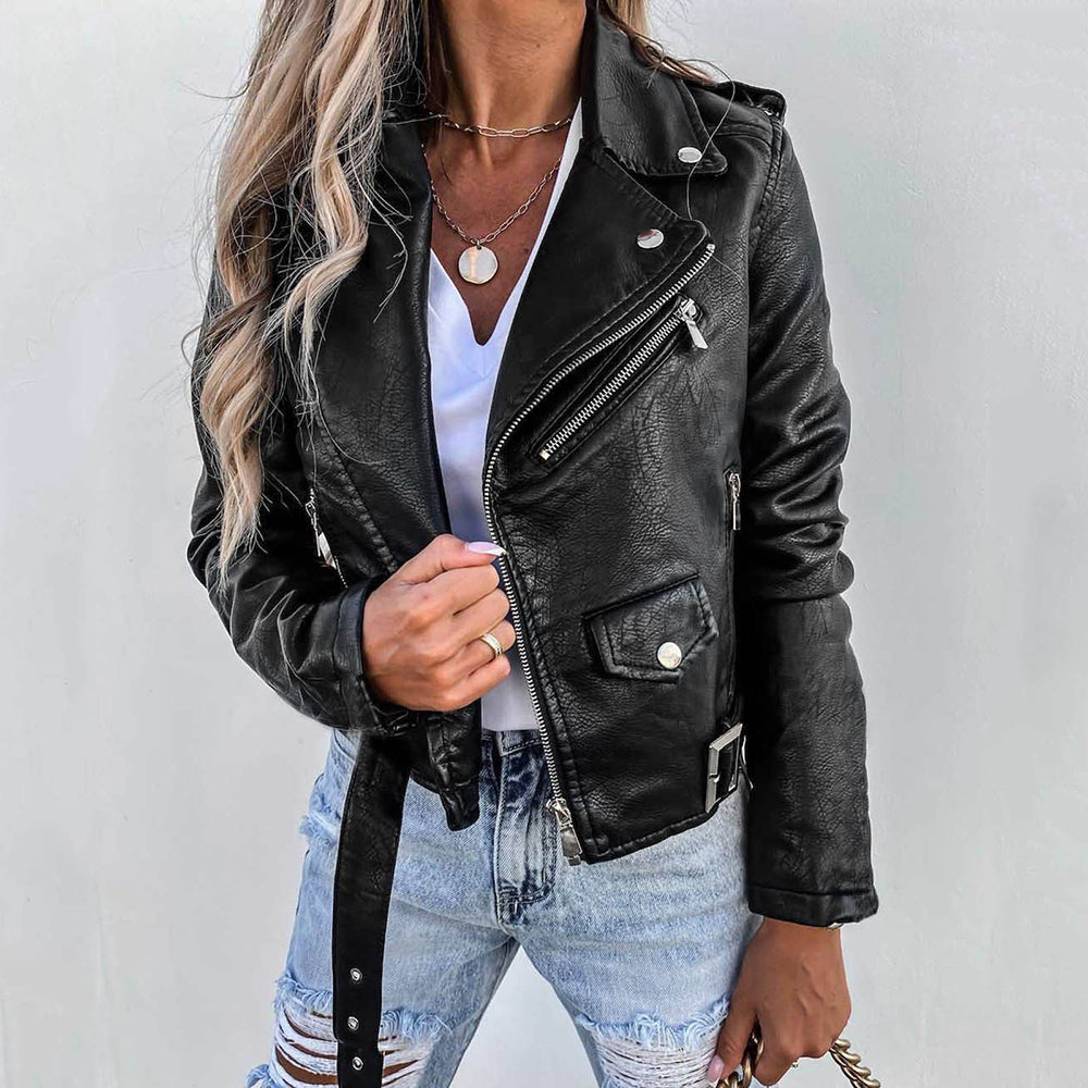 Dalí - Timeless Leather Biker Jacket