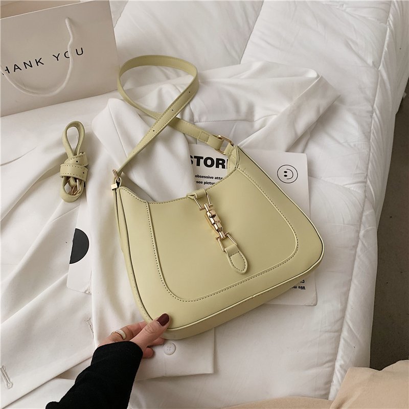 Retro Baguette Shoulder Bag