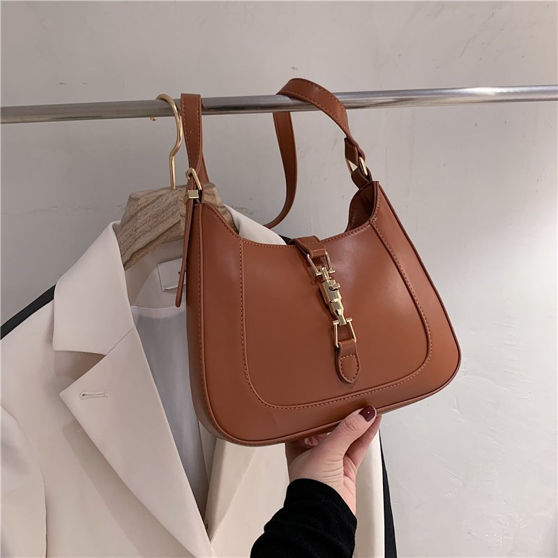 Retro Baguette Shoulder Bag