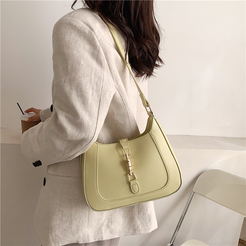 Retro Baguette Shoulder Bag