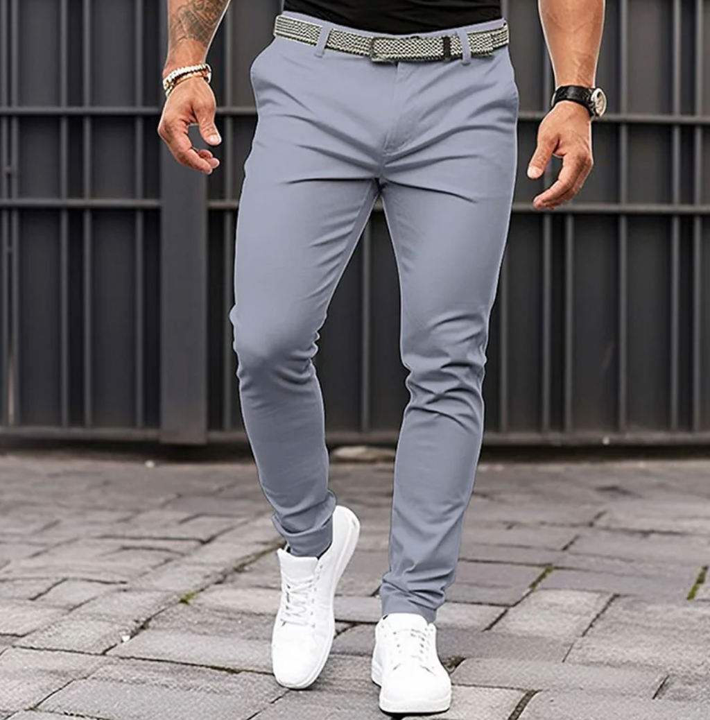 LEVY - Men's Comfortable Trousers with Relaxed Fit