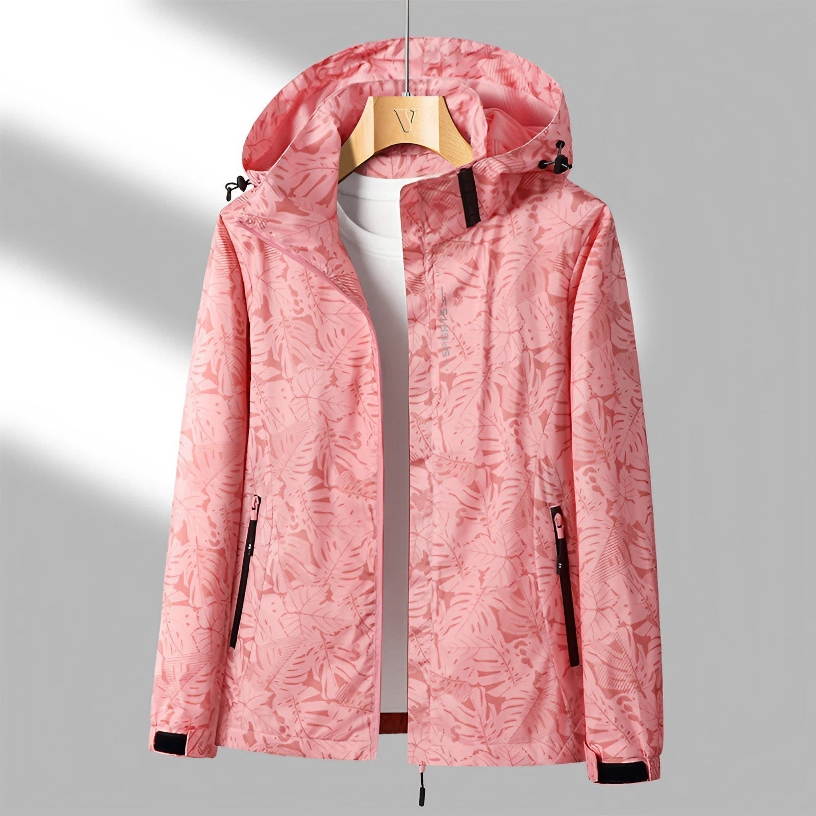Women's Hooded Waterproof Rain Jacket