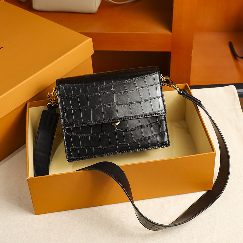 Compact Flap Crossbody Bag