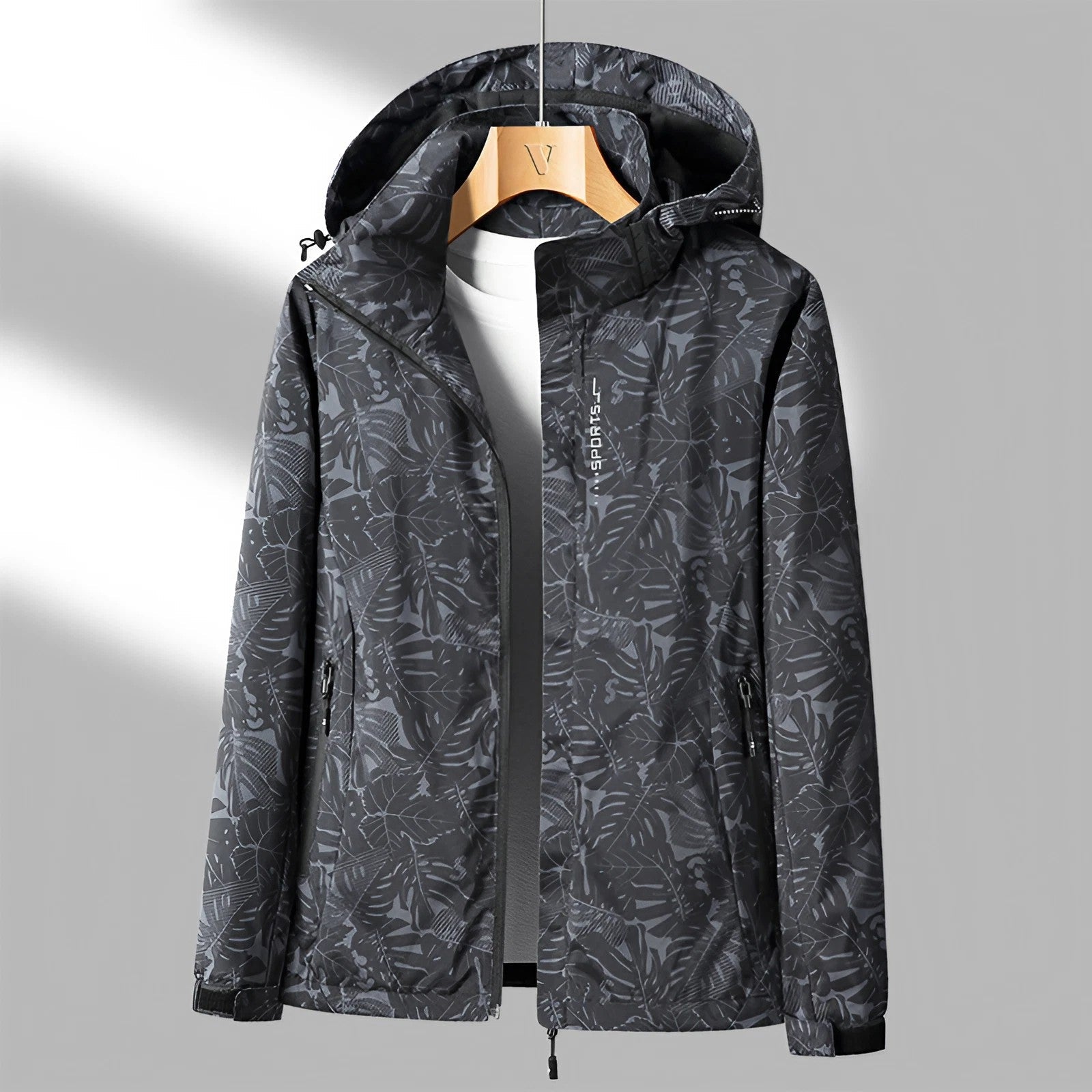 Women's Hooded Waterproof Rain Jacket