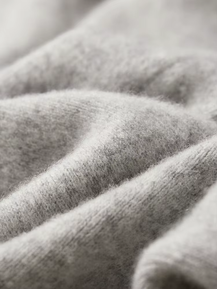 Premium Extra-Fine Merino Wool Relaxed Trousers