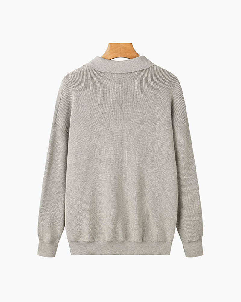 RASON Zip-Up Sweater