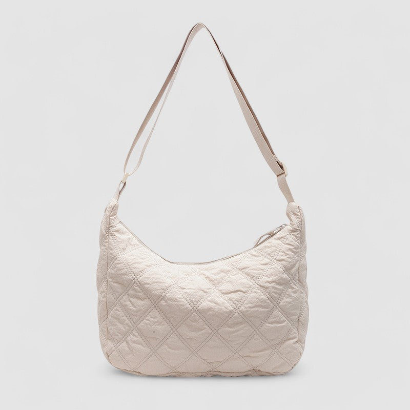 Quilted Puffer Crossbody Bag