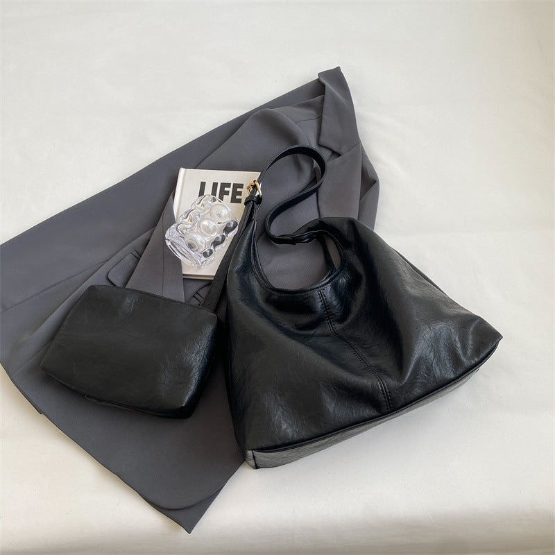 Classic Leather Tote Bag