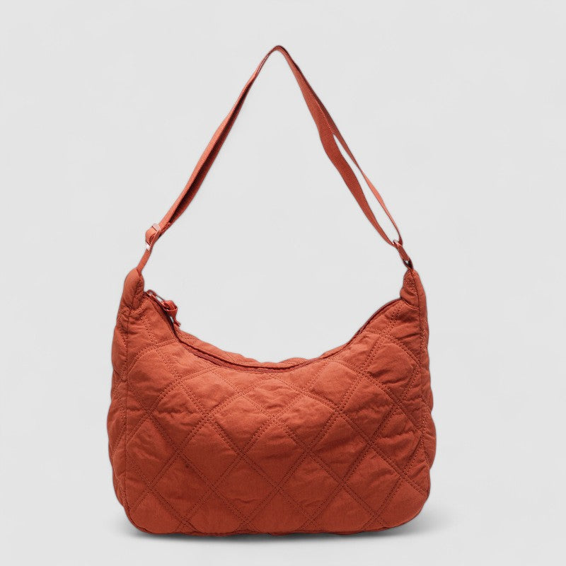 Quilted Puffer Crossbody Bag