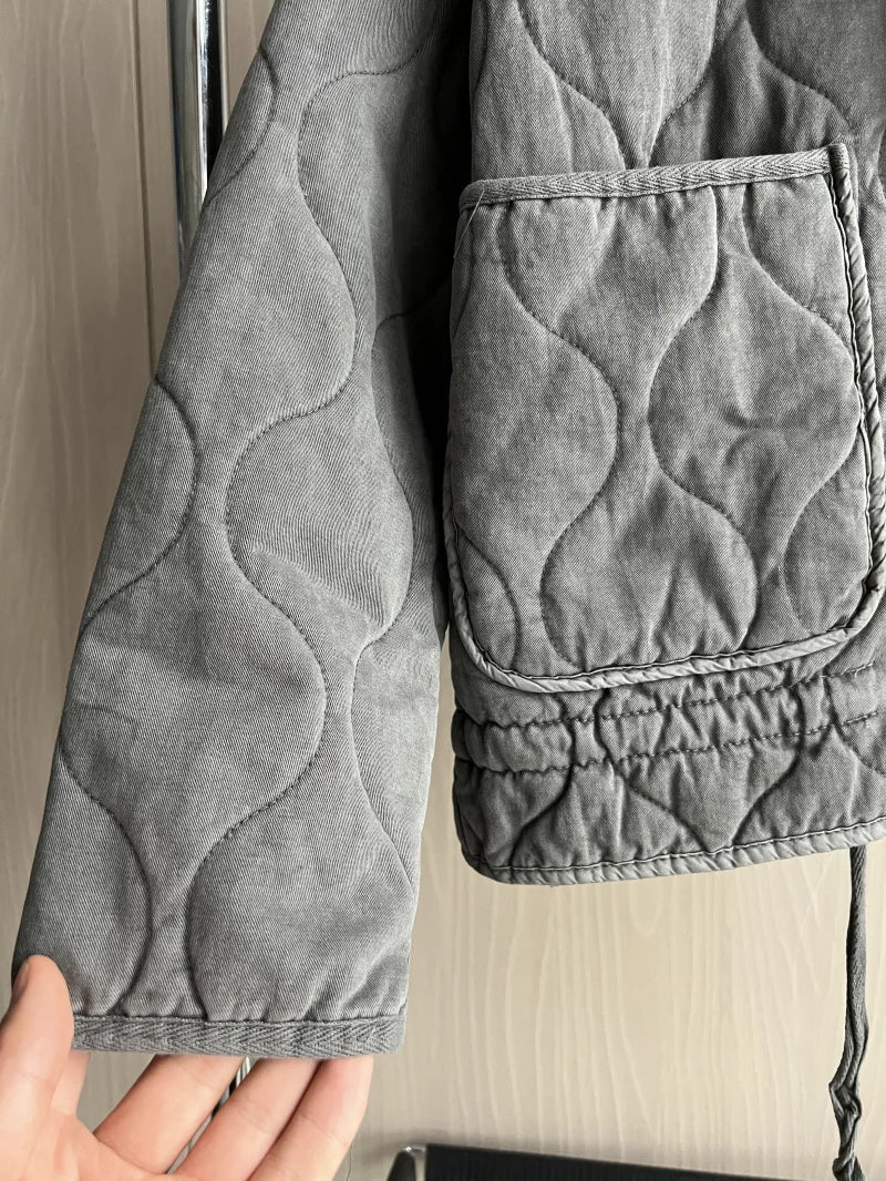 Zinnia – Quilted Everyday Jacket with Pocket Detail