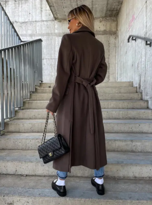Women's Belted Warm Trench Coat | Winter Collection