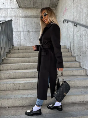 Women's Belted Warm Trench Coat | Winter Collection