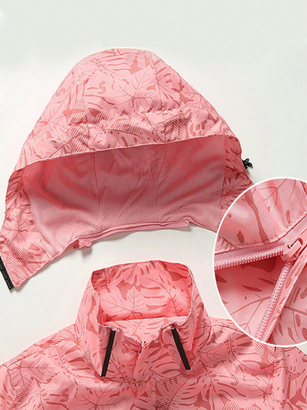 Women's Hooded Waterproof Rain Jacket