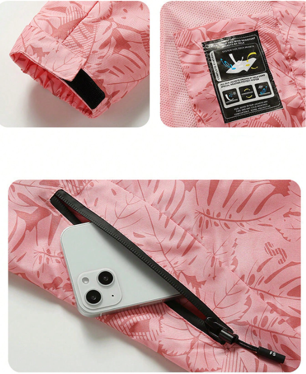 Women's Hooded Waterproof Rain Jacket