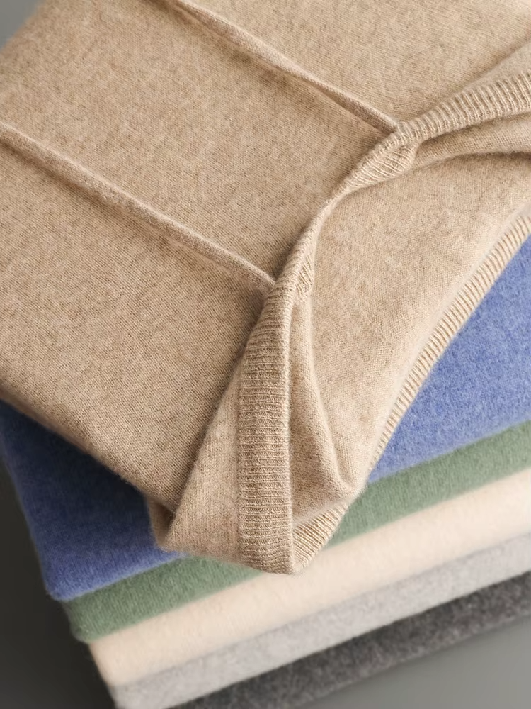 Premium Extra-Fine Merino Wool Leisure Hoodie