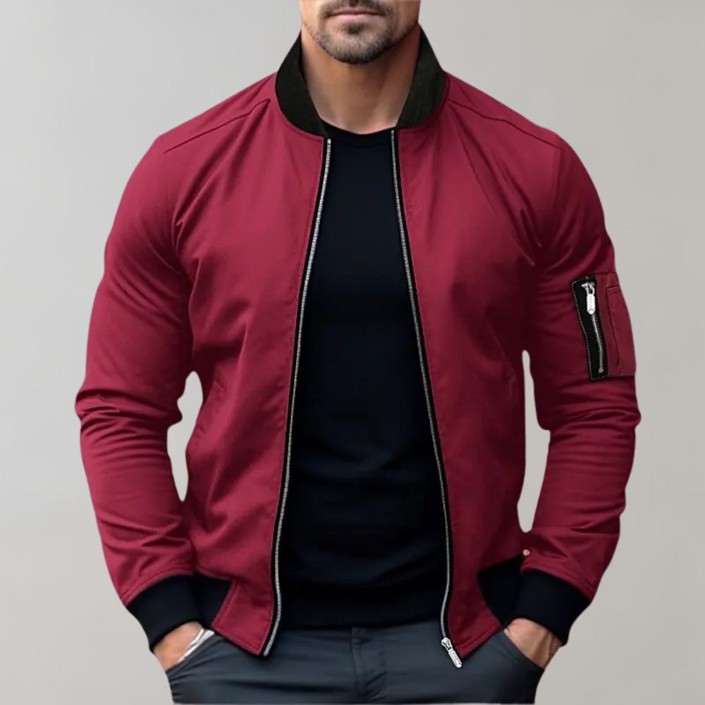 THOM - All-Season Lightweight Bomber Jacket for Men