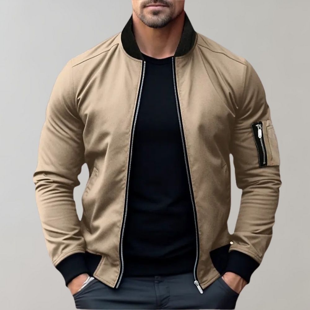 THOM - All-Season Lightweight Bomber Jacket for Men