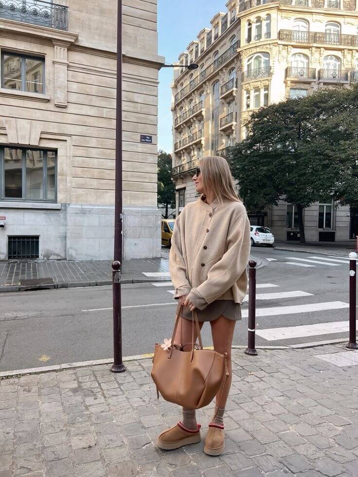 Retro Shoulder Tote Bag