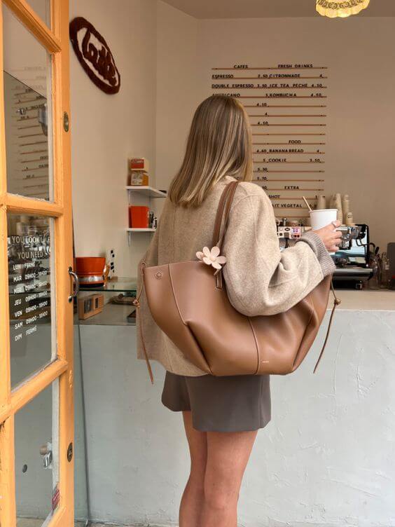 Retro Shoulder Tote Bag