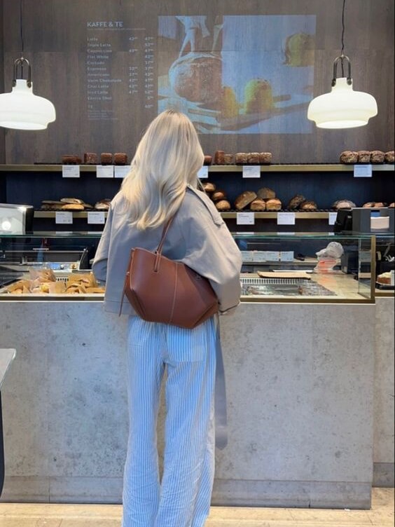 Retro Shoulder Tote Bag