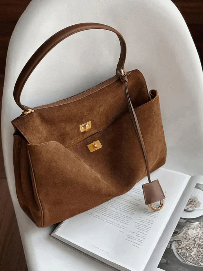 Ciara Suede Crossbody Bag