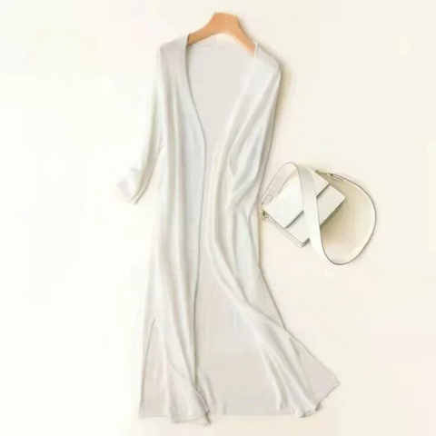 Women's Long Knit Cardigan