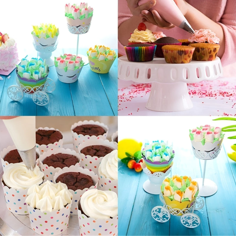 Artistic Piping Nozzle Set for Effortless Cake Decoration