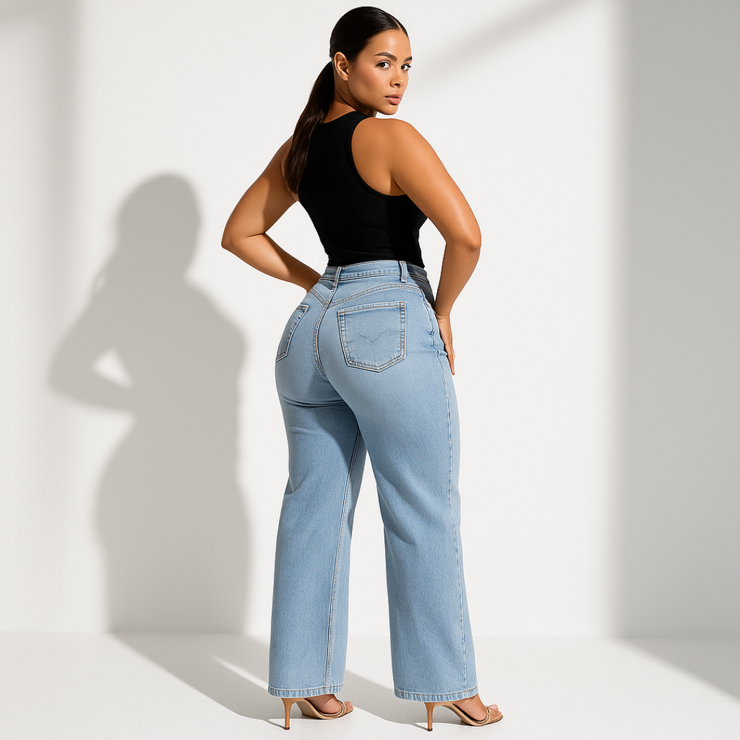 Vero Women's Denim Jeans | BBL Fit, Comfortable & Stylish