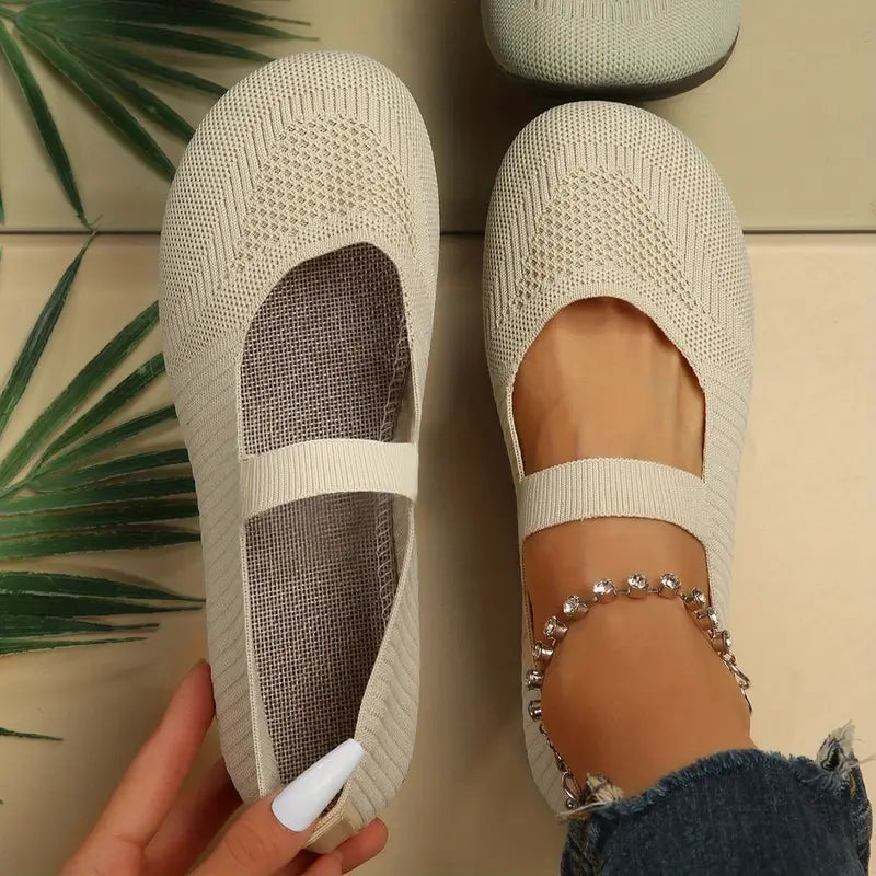 Eden - Elastic Band Ballerina Flats