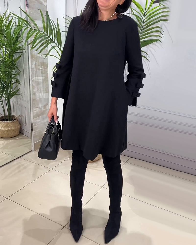 Long Sleeve Casual Dress
