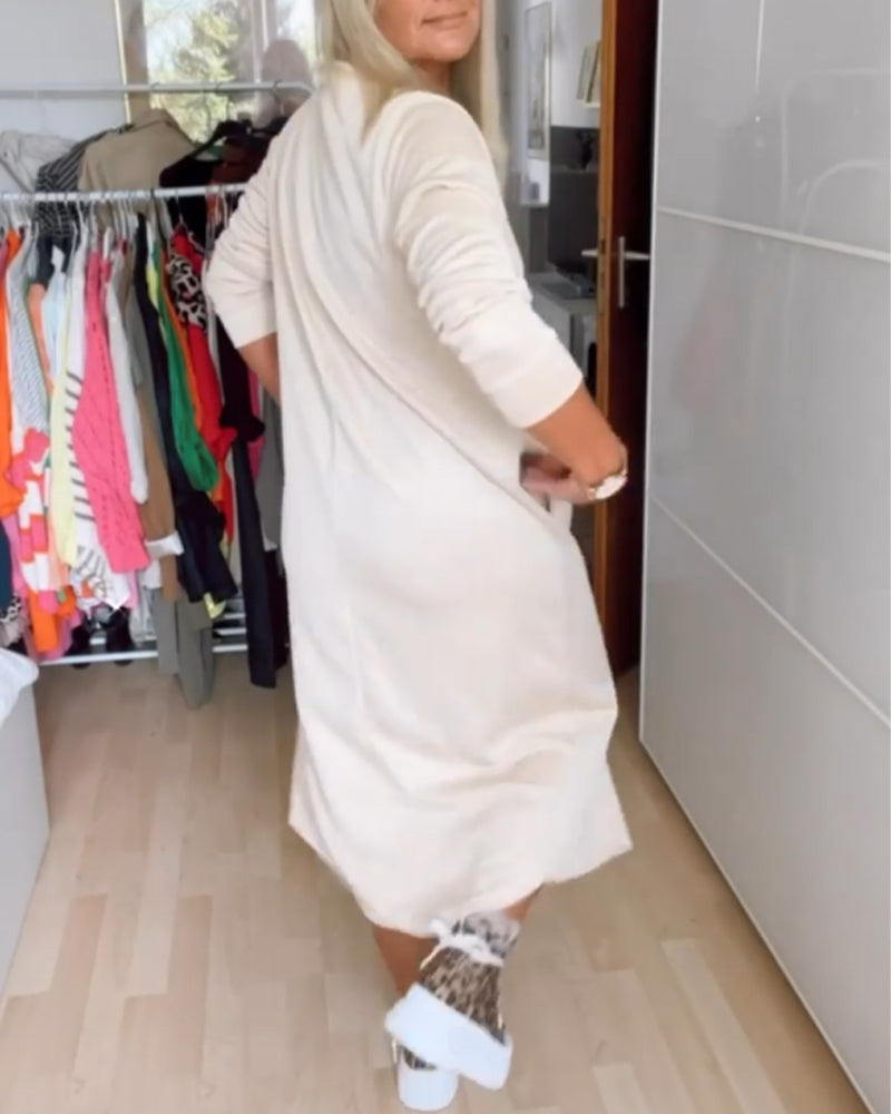 Round Neck Casual Dress