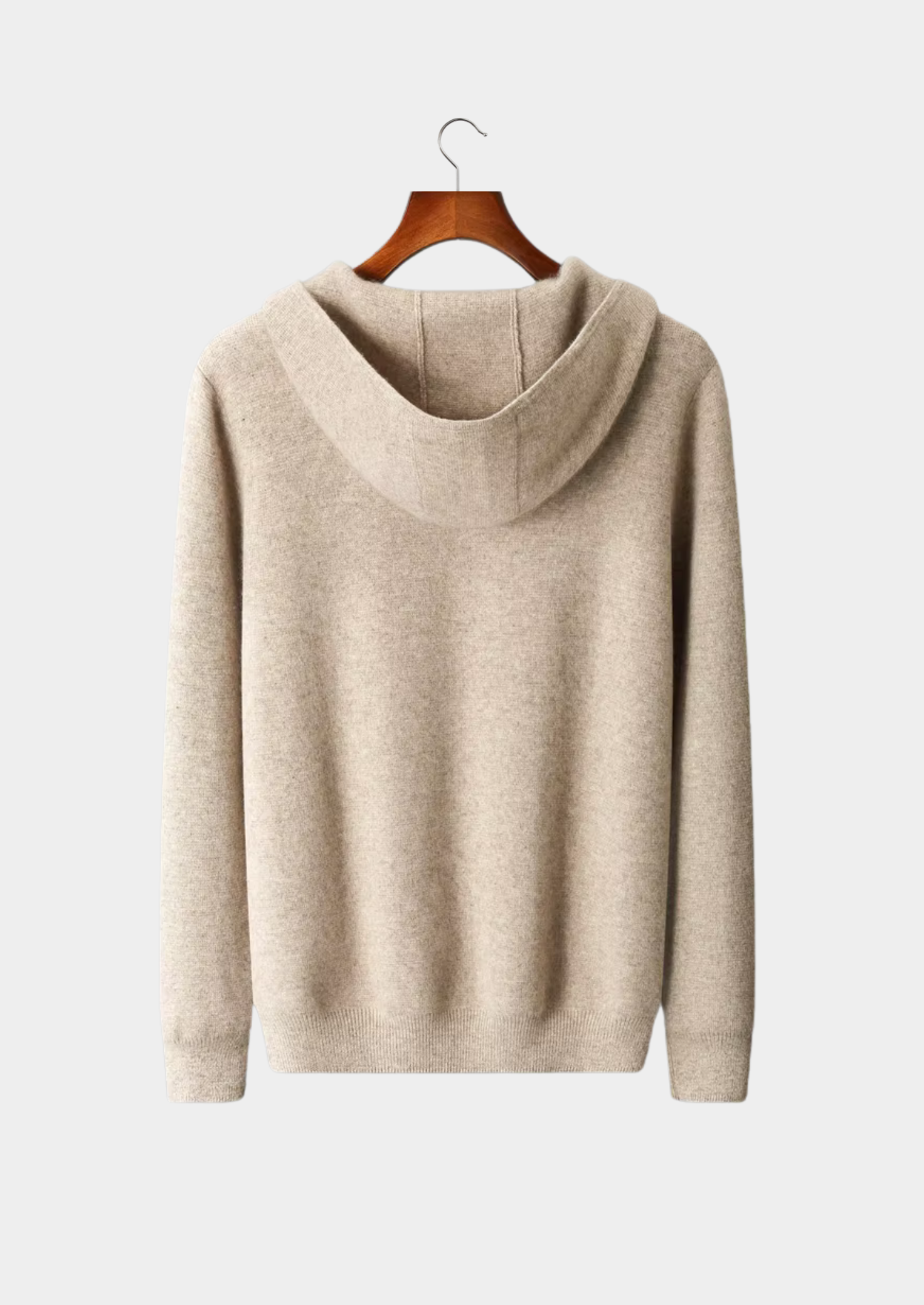Premium Extra-Fine Merino Wool Zipper Hoodie