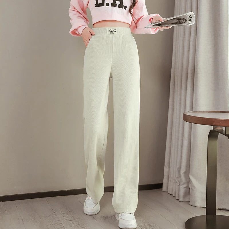 Christa | Women's Wide-Leg Corduroy Pants