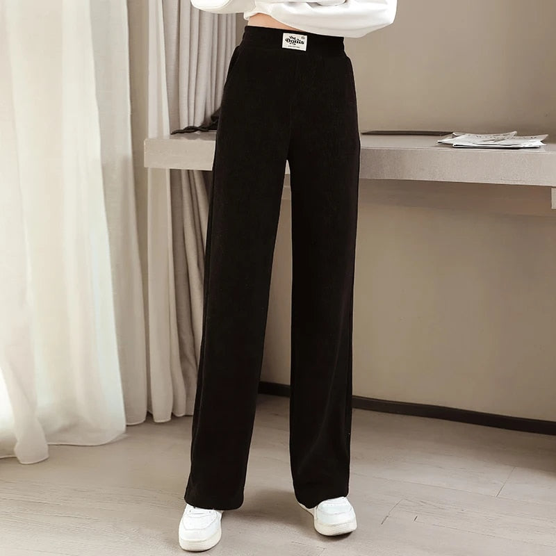 Christa | Women's Wide-Leg Corduroy Pants