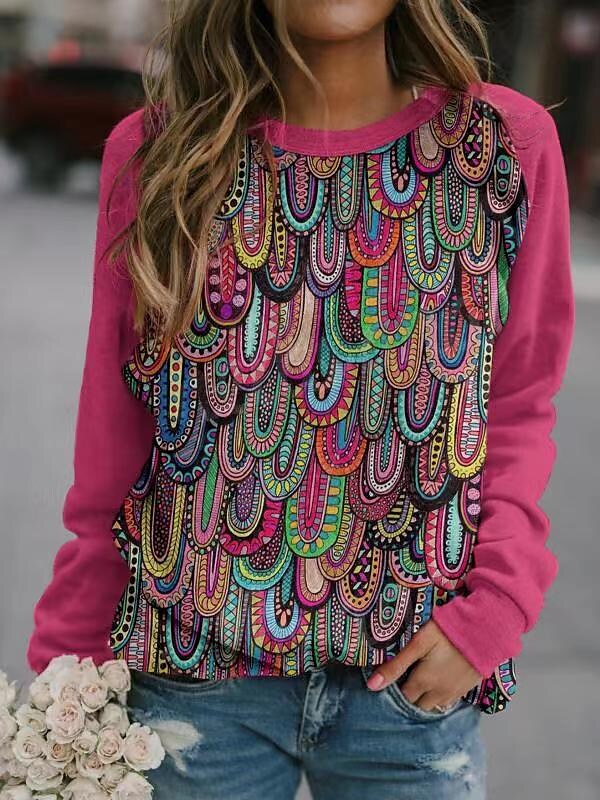 Women's Round Neck Sweater Available in Two Styles