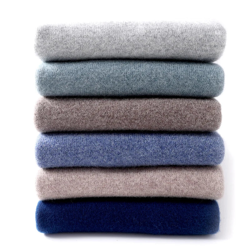 David | Men's Crew Neck Wool Sweater