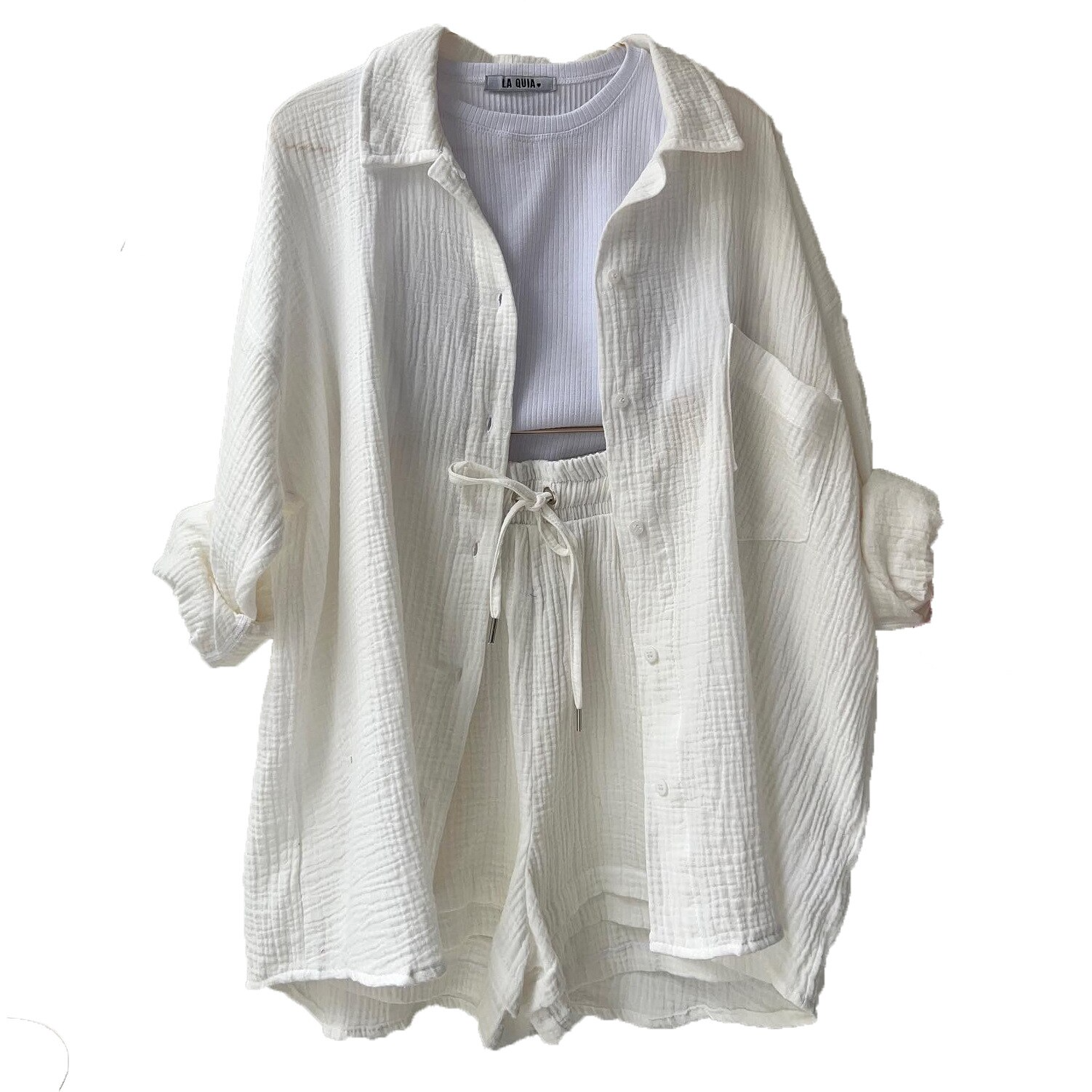 Elif - Lightweight Summer Short Set