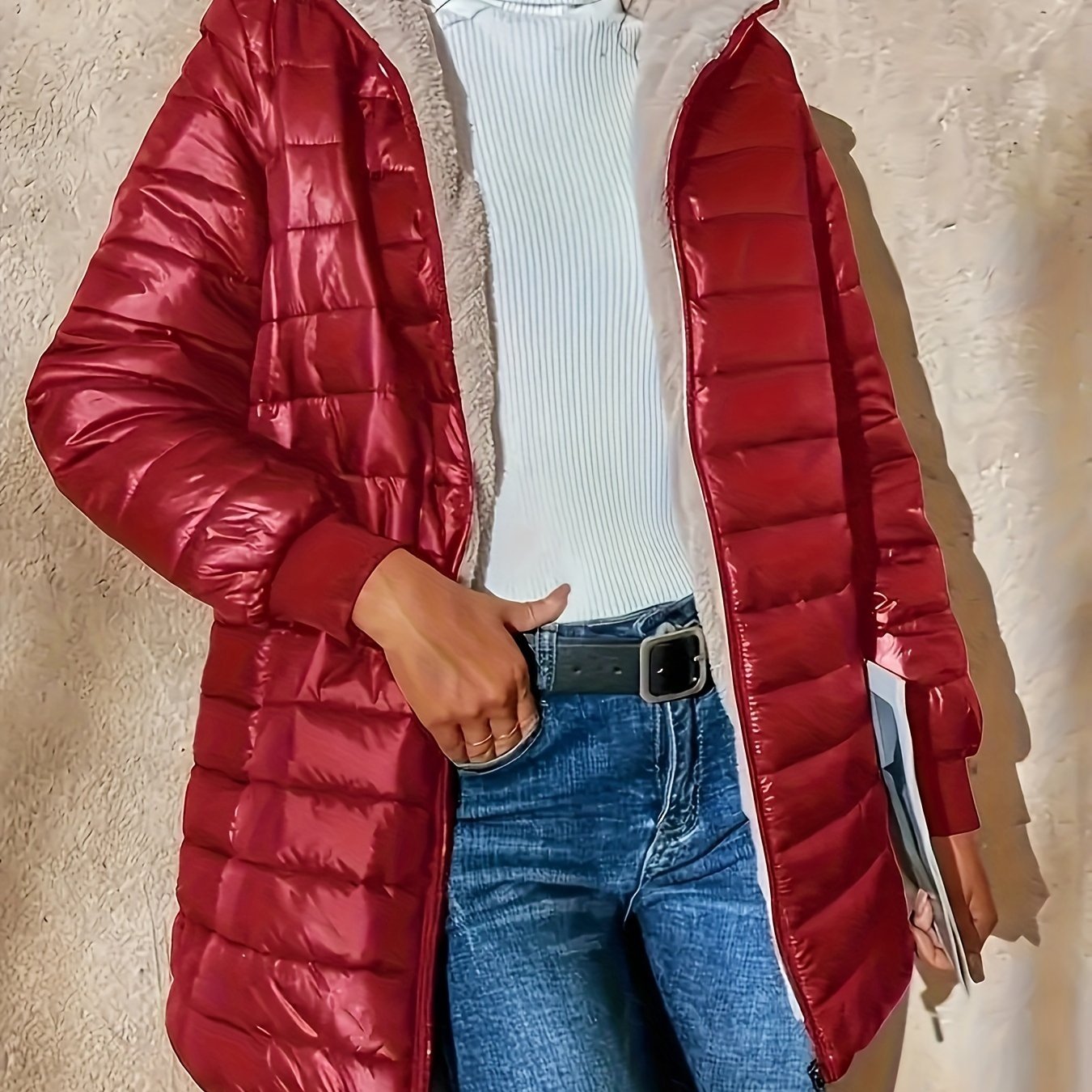 Eline | Zip-Up Fleece-Lined Jacket