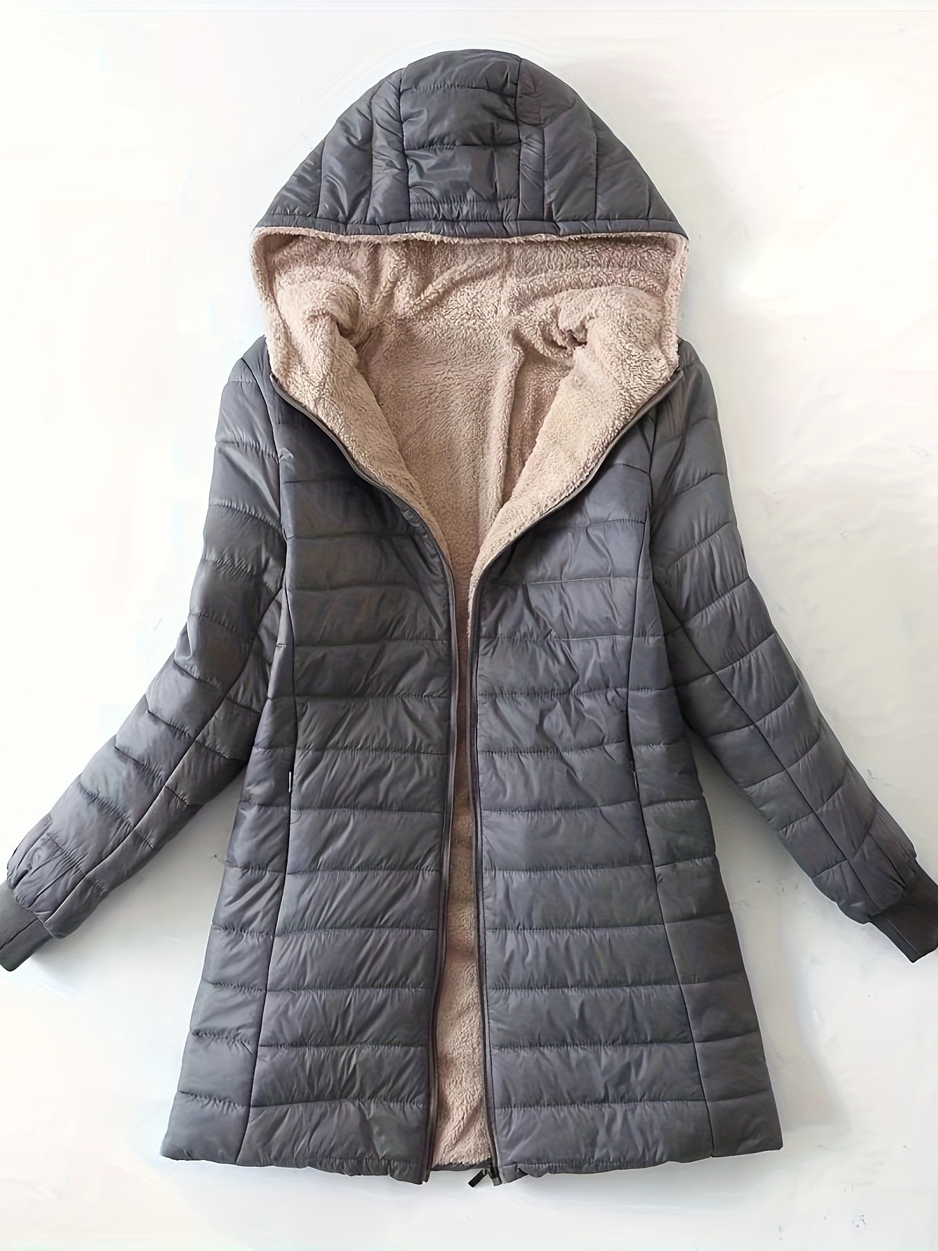 Eline | Zip-Up Fleece-Lined Jacket
