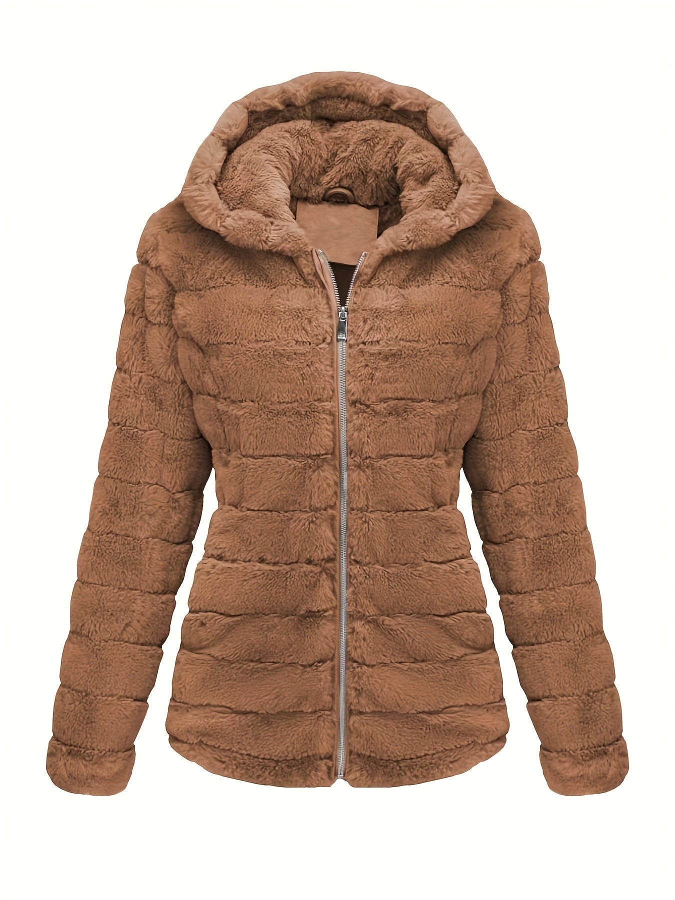 Elise | Chic Solid Color Teddy Coat