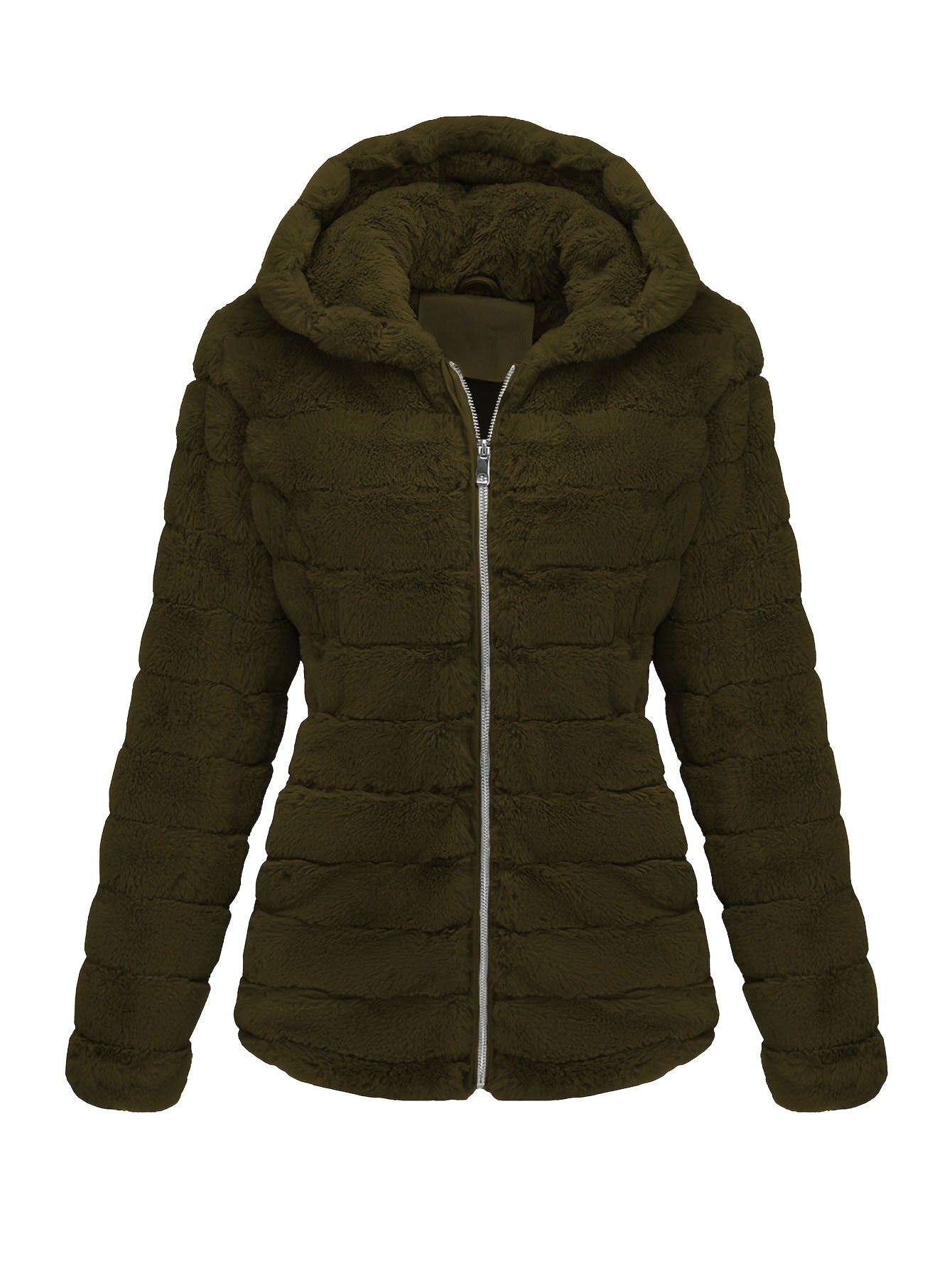 Elise | Chic Solid Color Teddy Coat