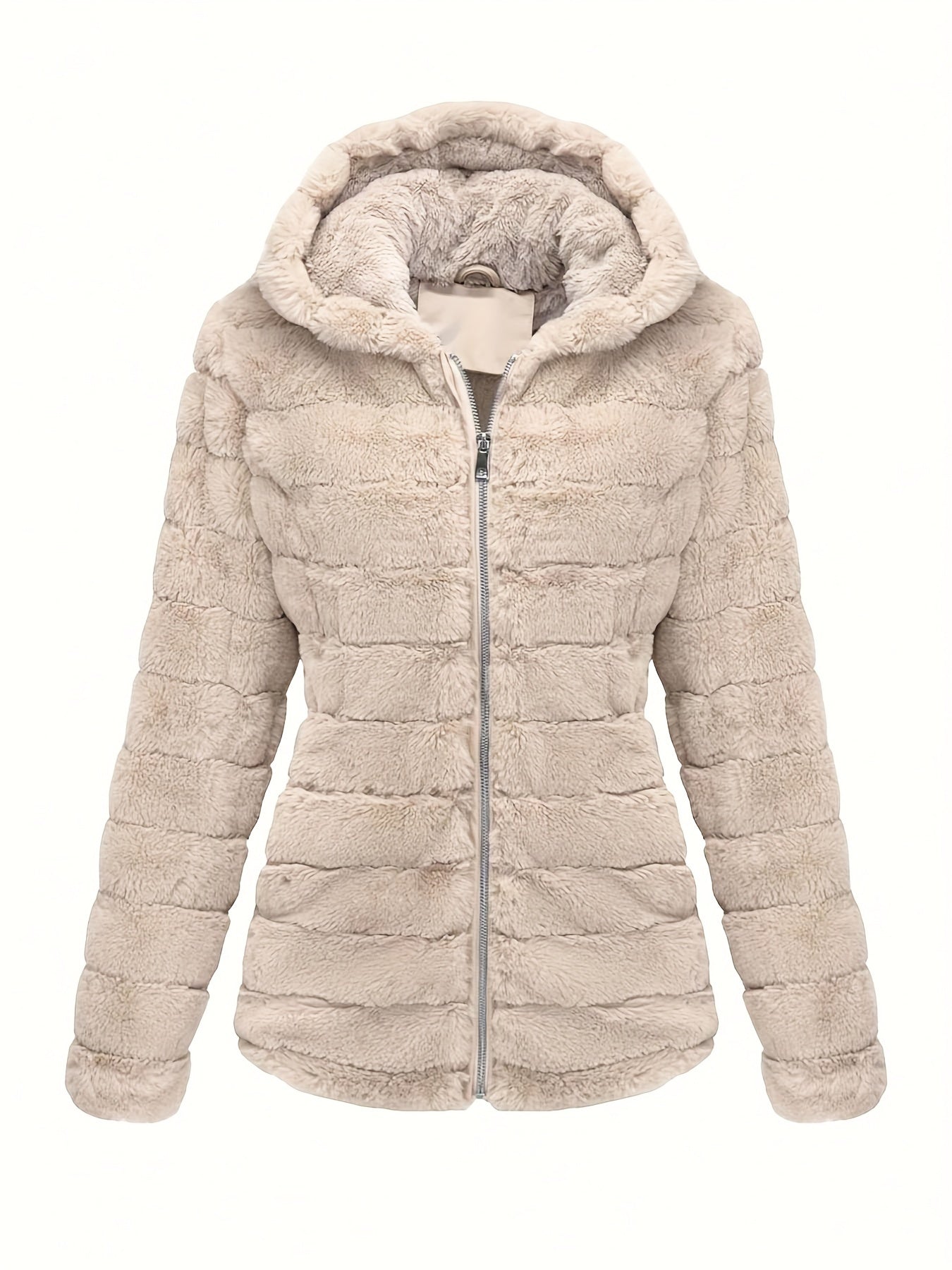 Elise | Chic Solid Color Teddy Coat