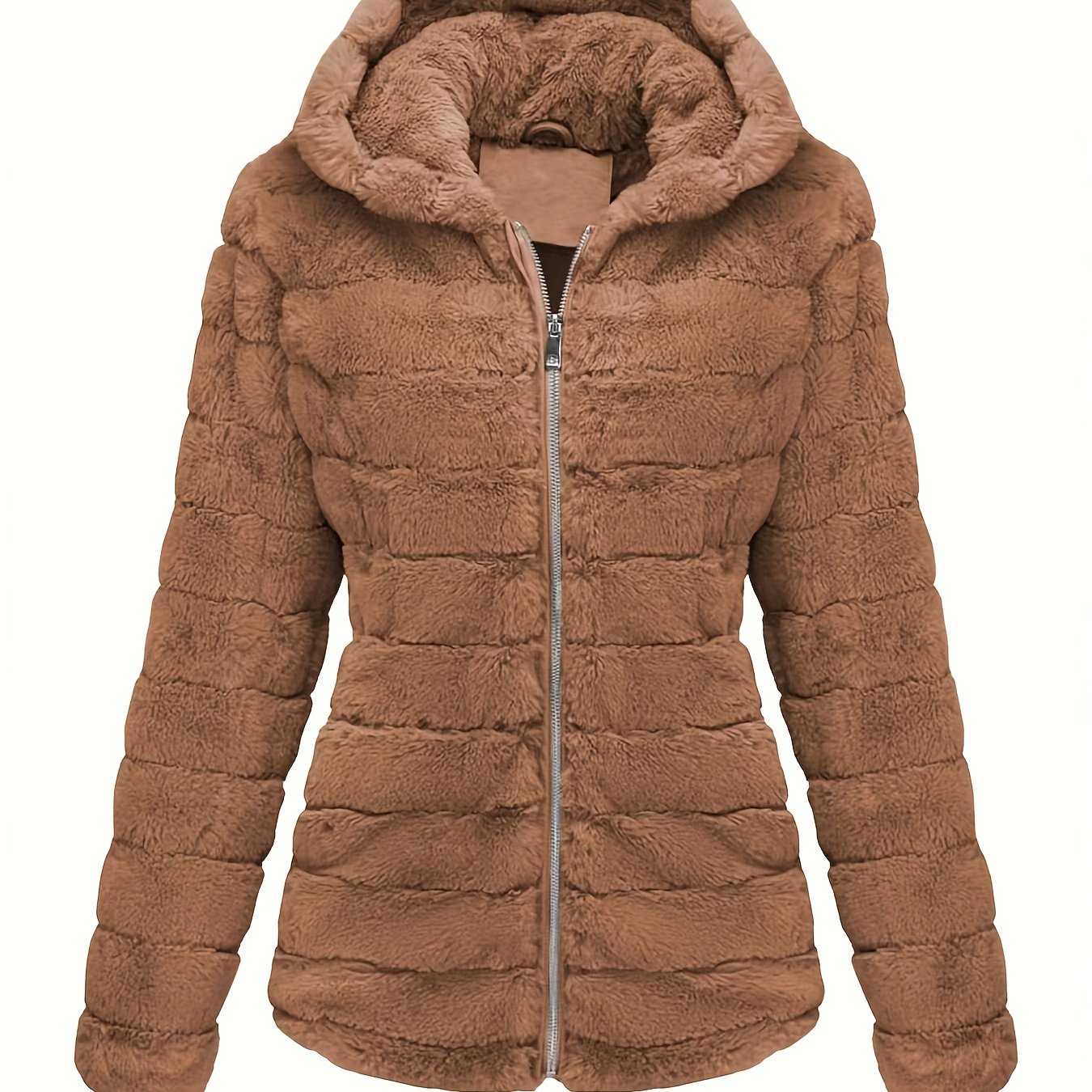 Elise | Chic Solid Color Teddy Coat