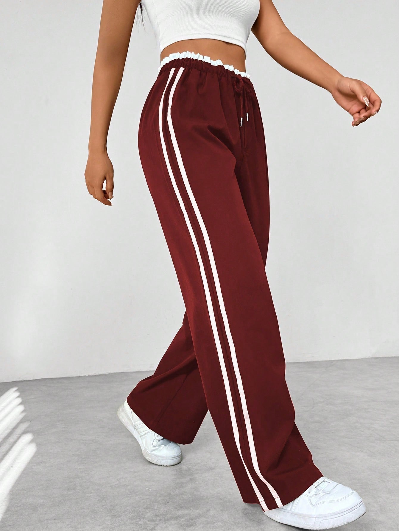 Ella | Stylish Wide-Leg Sport Trousers