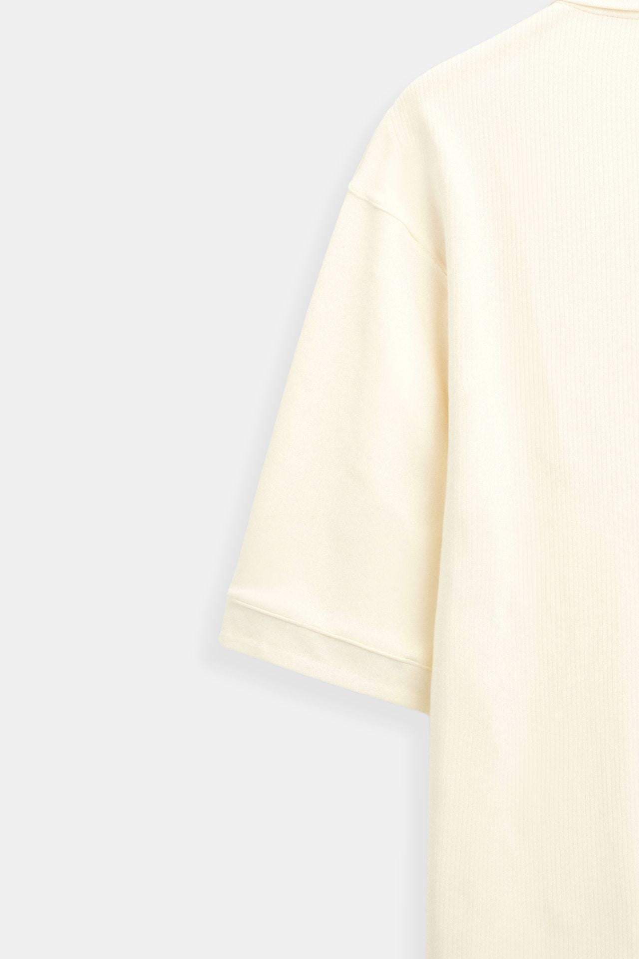 Emil | Textured Wool Polo T-Shirt