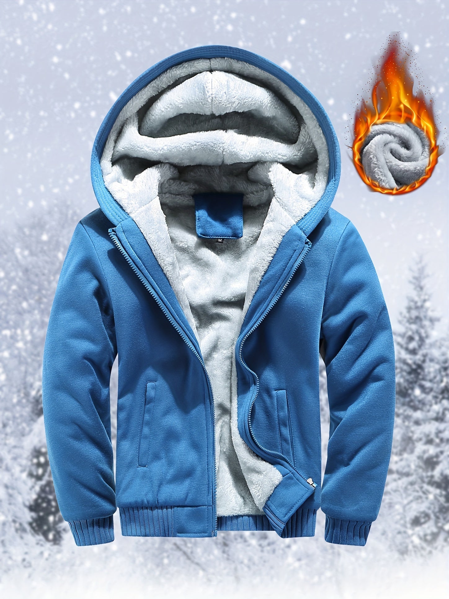 Emma | Cozy Solid Color Fleece Hoodie