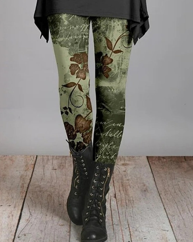 Erna | Women's Ethnic-Style Retro Leggings