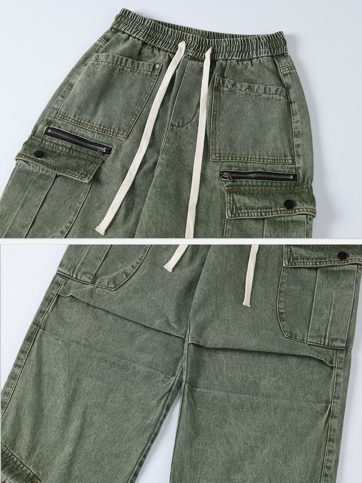 Esmée | Drawstring Cargo Jeans
