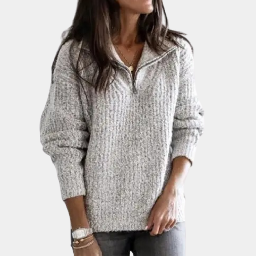 Evelien | Women's Half-Zip Jumper