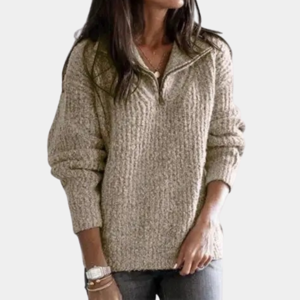 Evelien | Women's Half-Zip Jumper